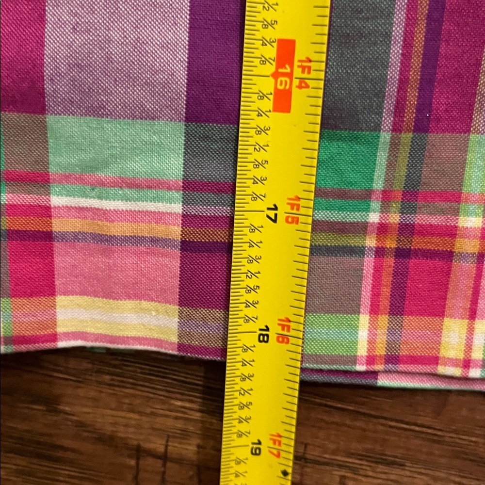 Lauren Ralph Lauren Active Plaid Bermuda Golf Shorts Size 12 - Picture 8 of 8
